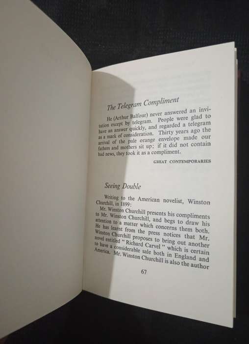 Winston Churchill His Wit and Wisdom with an Introduction by Jack House