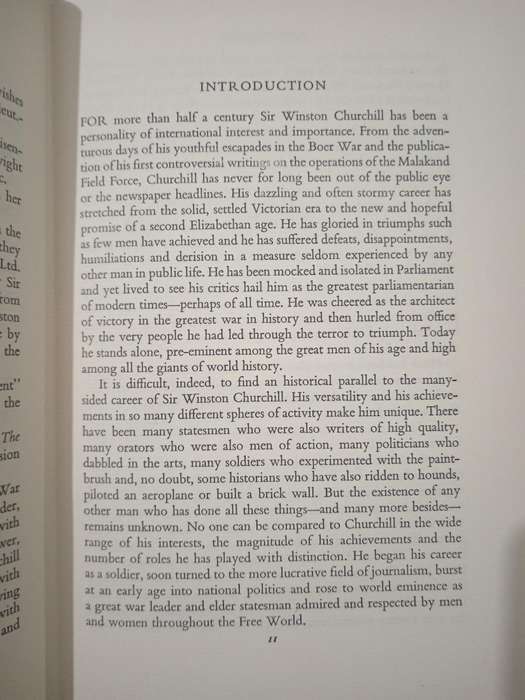 Churchill By His Contemporaries Edited by Charles Eade