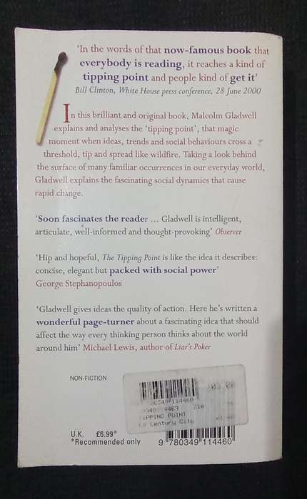 The Tipping Point by Malcolm Gladwell