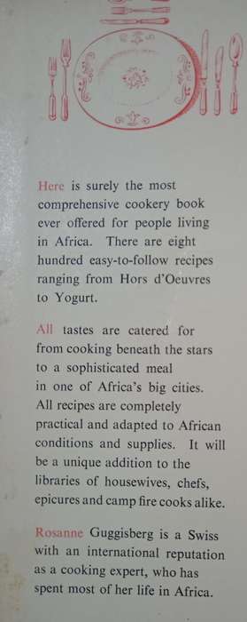 Eating in Africa by Rosanne Guggisberg