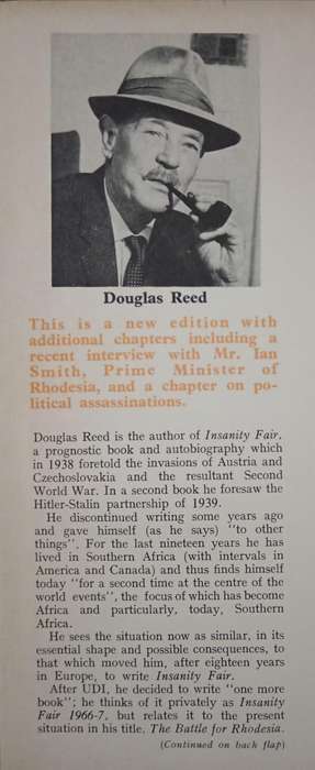 The Battle for Rhodesia by Douglas Reed