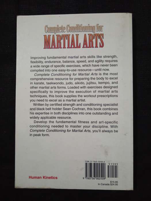Complete Conditioning of Martial Arts by Sean Cochran
