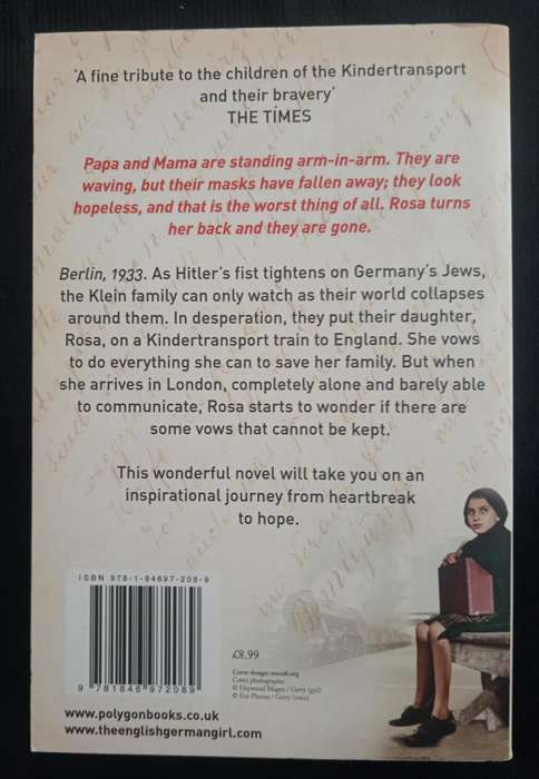 The English German Girl by Jake Wallis Simons