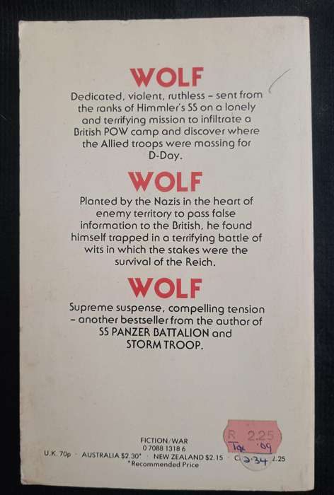 Wolf by Leo Kessler Aka Charles Whiting