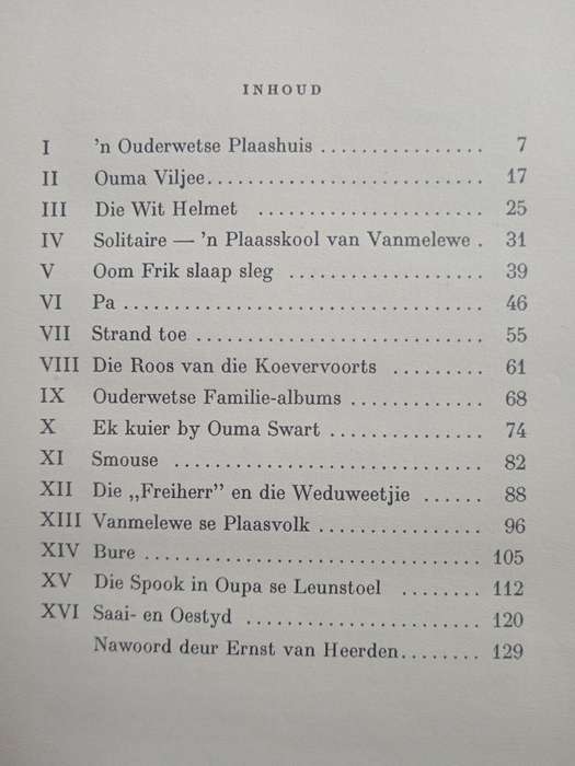 Snel Dan Jare Overbergse Sketse en Verhale by C G S de Villiers