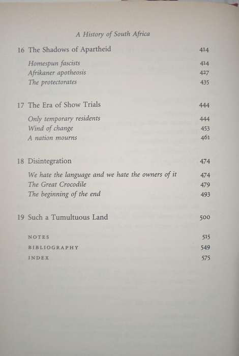 A History of South Africa by Frank Welsh