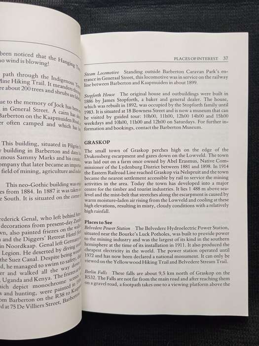 Eastern Transvaal Travel Guide by Rita Van Dyk