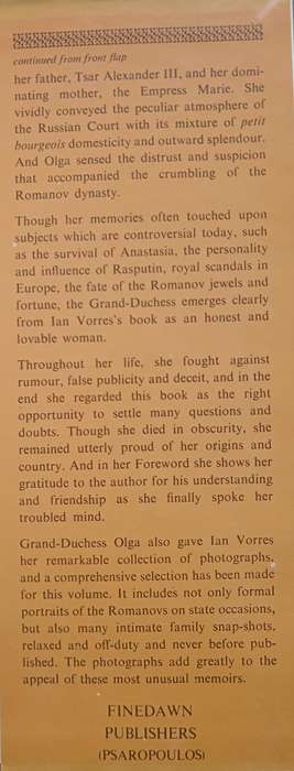 The Last Grand-Duchess by Ian Vorres