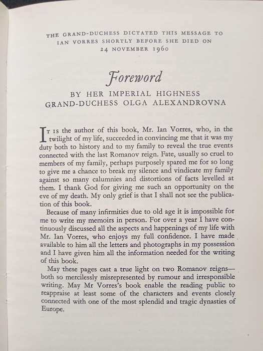 The Last Grand-Duchess by Ian Vorres