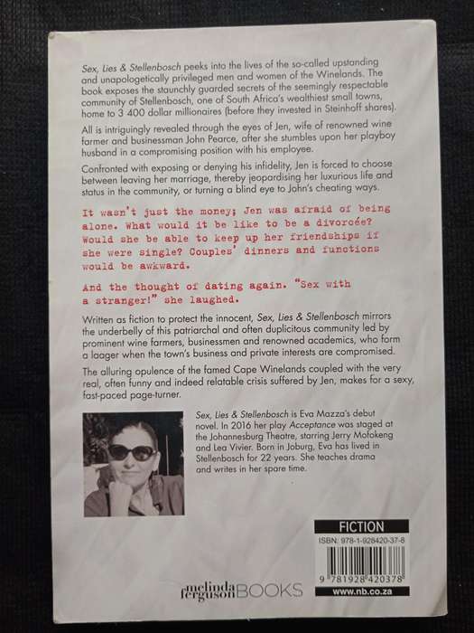 Sex Lies & Stellenbosch by Eva Mazza