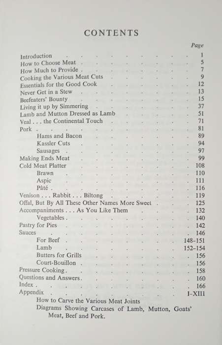 Meat on the Menu IN Southern Africa by Lesley Faull