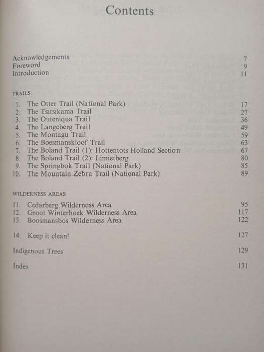 Cape Trails and Wilderness Areas by Jose Burman