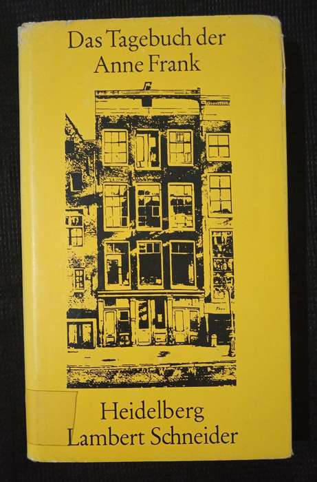 Das Tagebuch der Anne Frank by Heidelberg Lambert Schneider