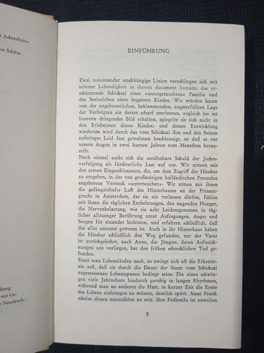 Das Tagebuch der Anne Frank by Heidelberg Lambert Schneider