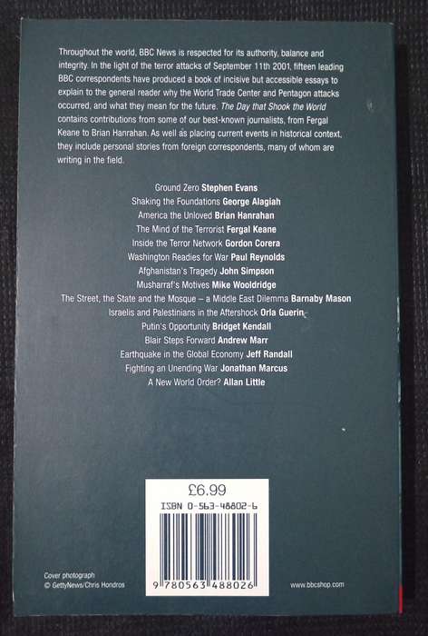 The Day That Shook The World Understanding September 11th Edited by Jenny Baxter & Malcolm Downing