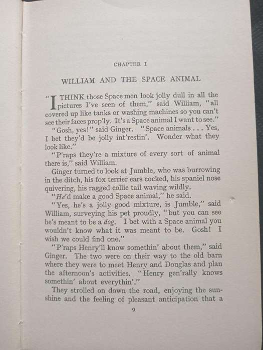 William & the Space Animal by Richmal Crompton