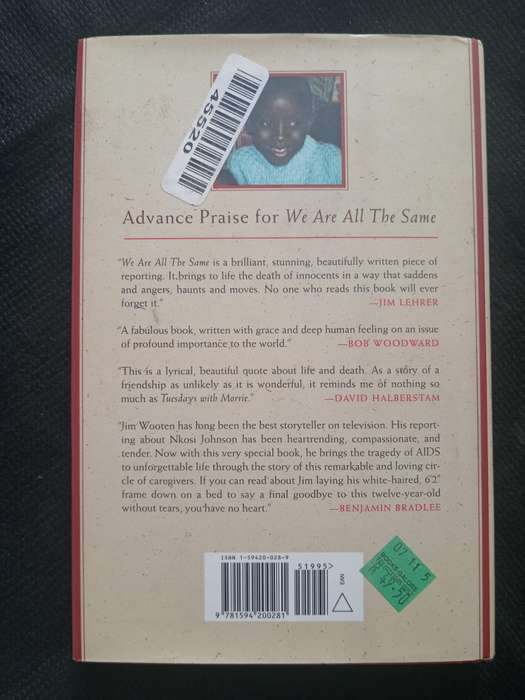 We Are All The Same by Jim Wooten