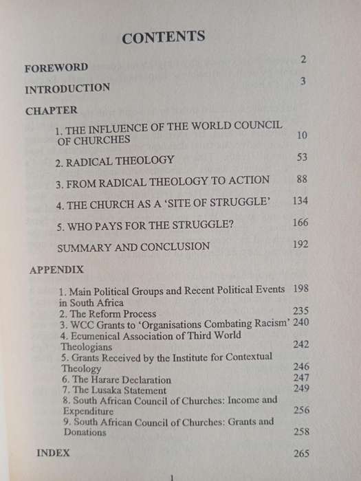 Revolution or Reconciliation? The Struggle in the Church in South Africa by Rachel Tingle