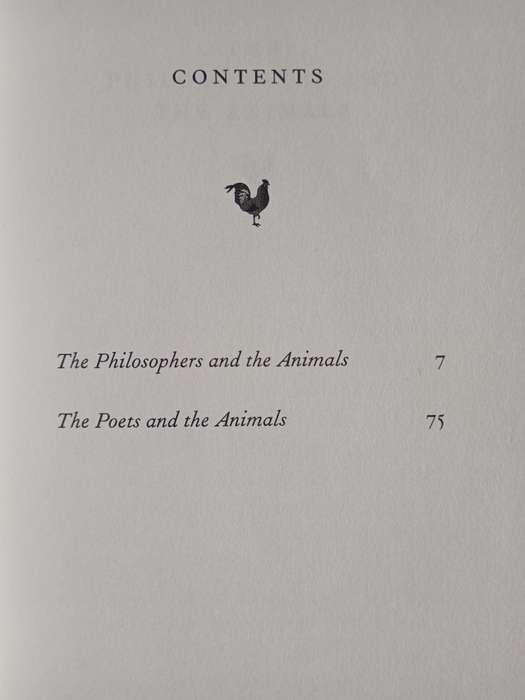 The Lives of Animals by J M Coetzee
