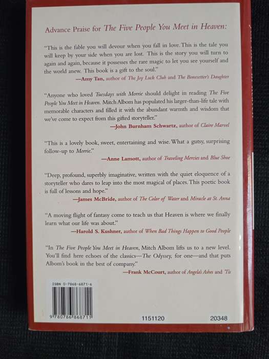 The Five People You Meet in Heaven by Mitch Albom