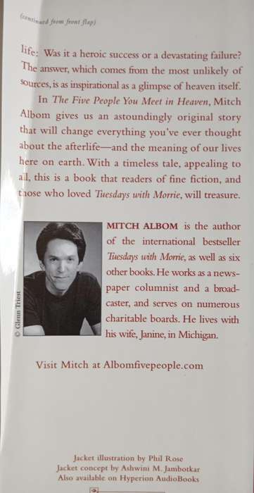 The Five People You Meet in Heaven by Mitch Albom