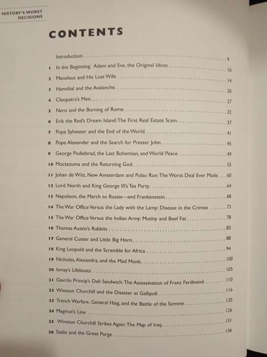 History's Worst Decisions by Stephen Weir