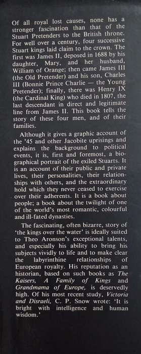 Kings over the Water by Theo Aronson
