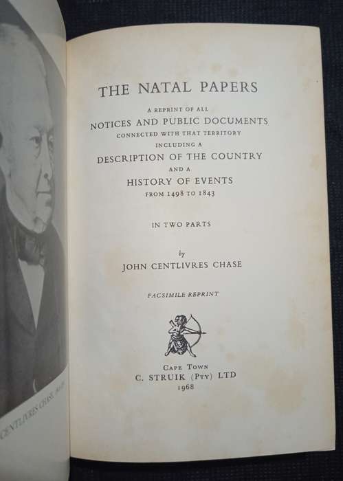 The Natal Papers by John Centlivers Chase