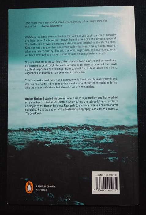 Childhood South Africans racall their past by Adrian Hadland