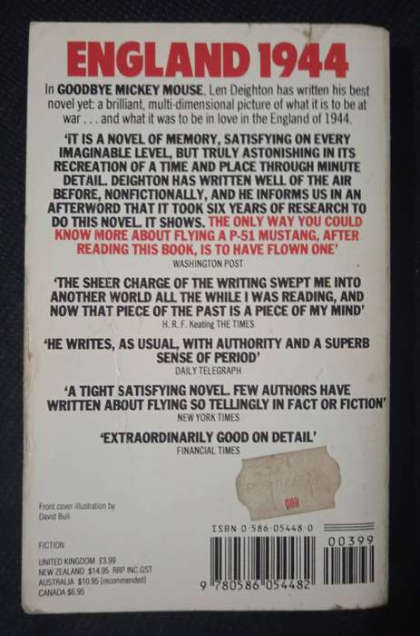 Goodbye Mickey Mouse by Len Deighton