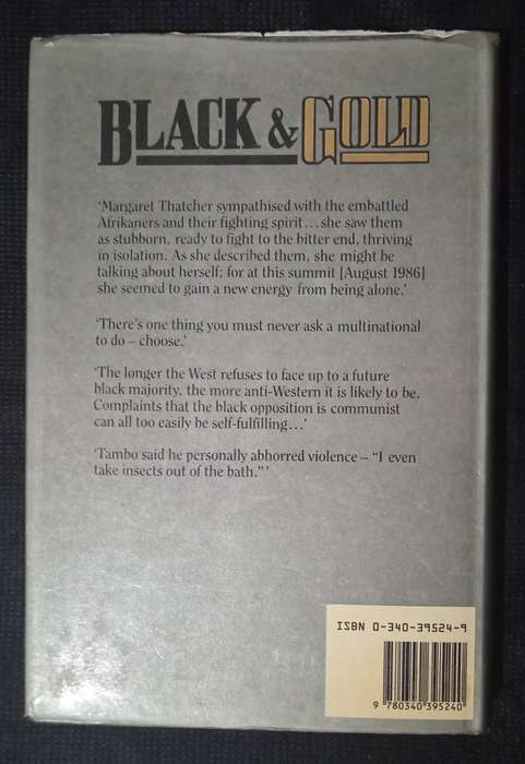 Black & Gold by Anthony Sampson