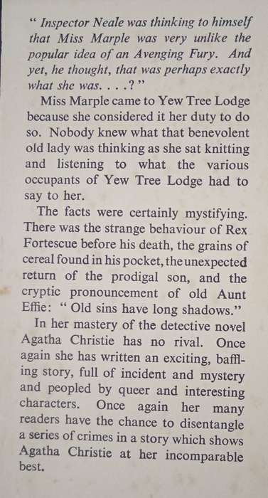 A Pocket Full of Rye by Agatha Christie