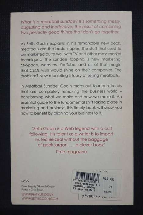 Meatball Sundae by Seth Godin