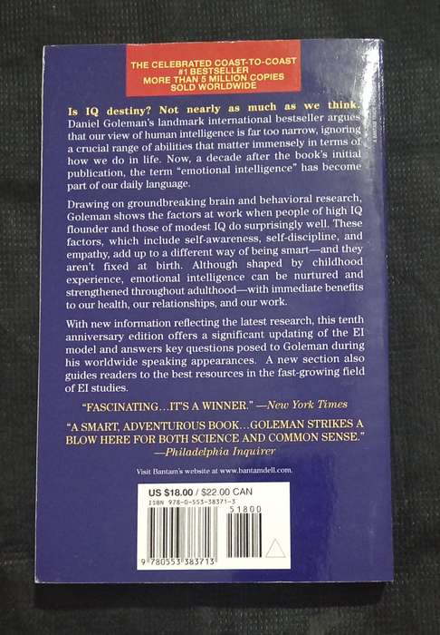 Emotional Intelligence by Daniel Goleman