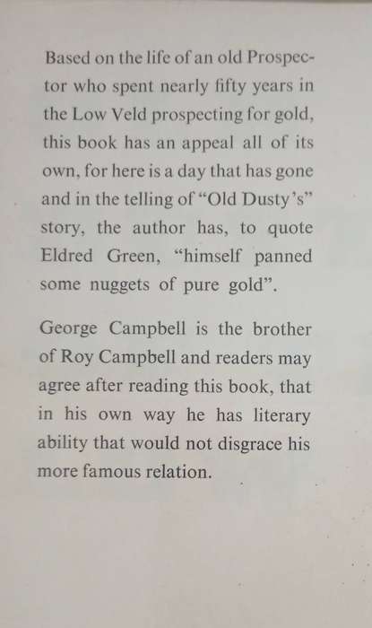 Old Dusty of The Low Veld by George Campbell