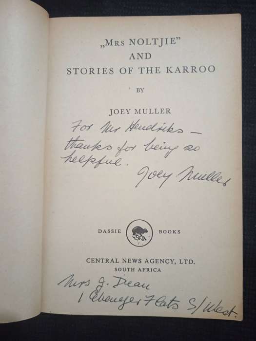 Mrs Noltjie and Stories of the Karoo by Joey Muller