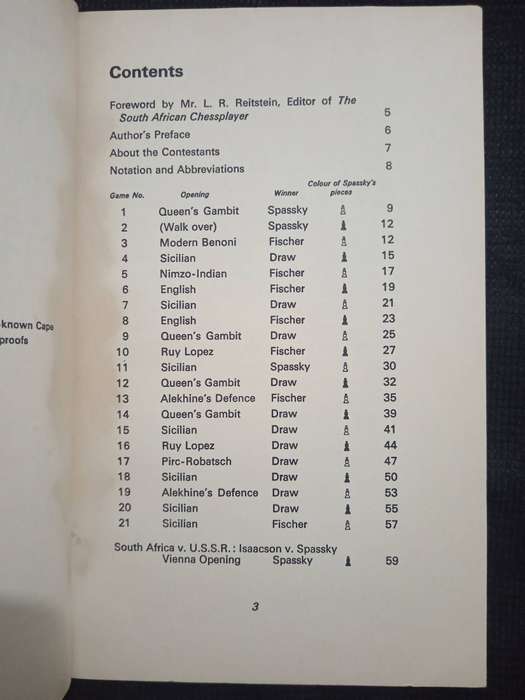 Spassky-Fischerby H Campbell