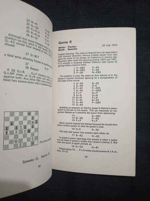 Spassky-Fischerby H Campbell