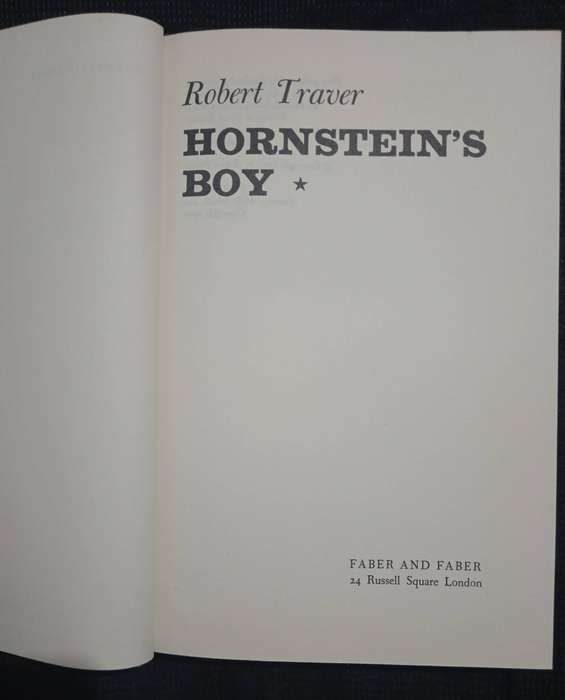 Hornstein's Boy by Robert Traver
