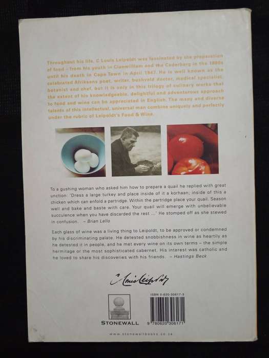 Leipoldt's Food & Wine by C Louis Leipoldt