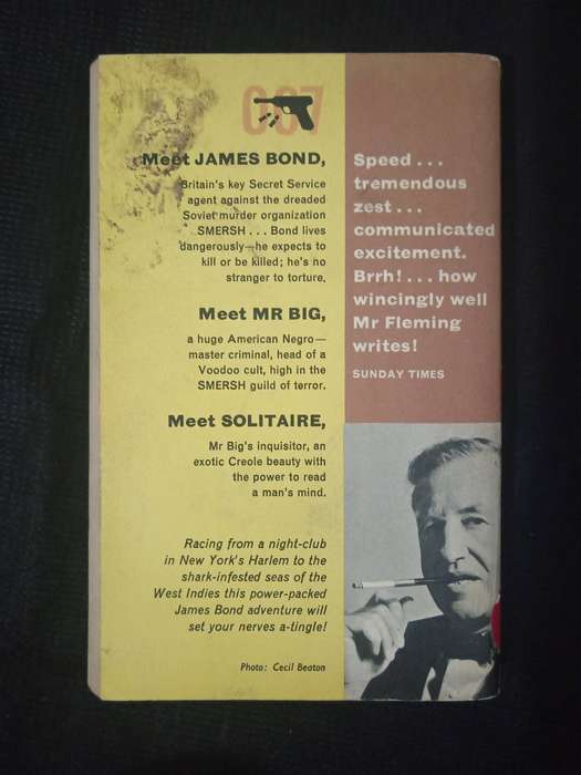 James Bond 007 Live and Let Die by Ian Fleming