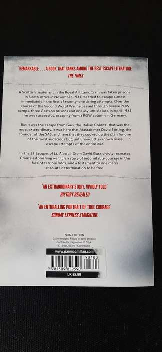 The 21 Escape of LT. Alastair Cram by David M. Guss