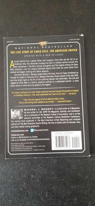 The Life and Legend of Chris Kyle by Michael J. Mooney