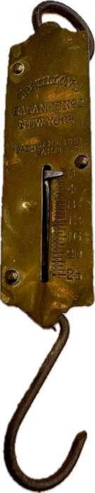 Original Vintage Chatillons balance no 2 , 1891-92 hanging scale