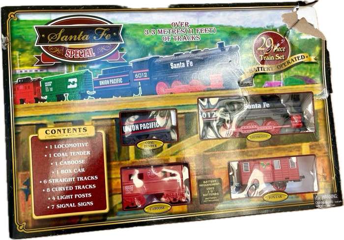 Santa Fe special train set Eztek no 60626