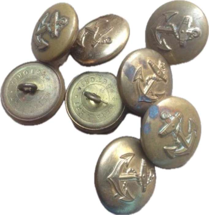 Old Navy brass buttons 11 units