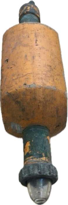 vintage man over board copper life beacon floats , life buoys