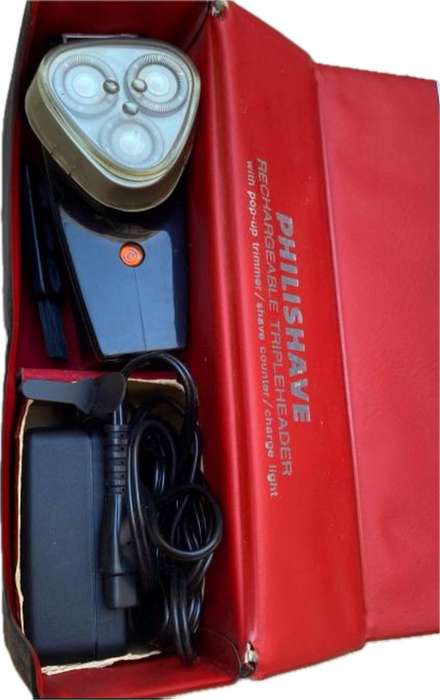 vintage philips philishave in packaging untested