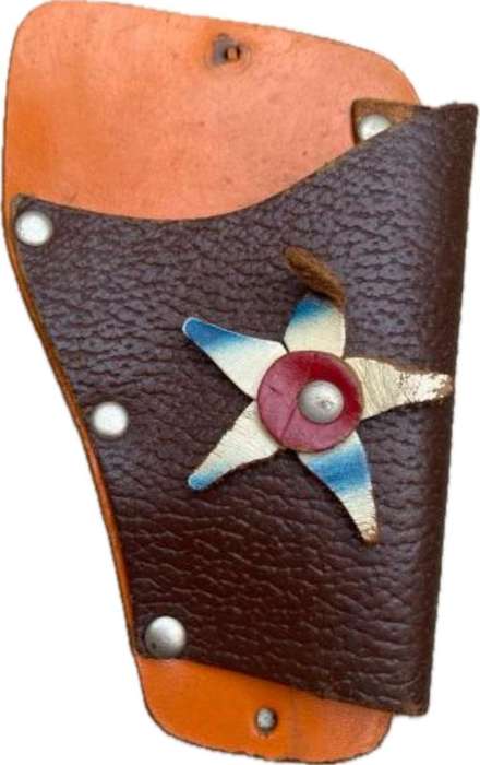 vintage toy gun holster 1950