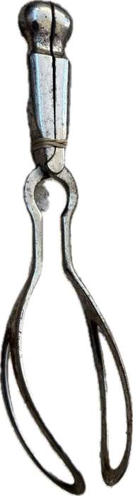 Antique birthing Forceps
